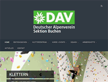 Tablet Screenshot of dav-buchen.de